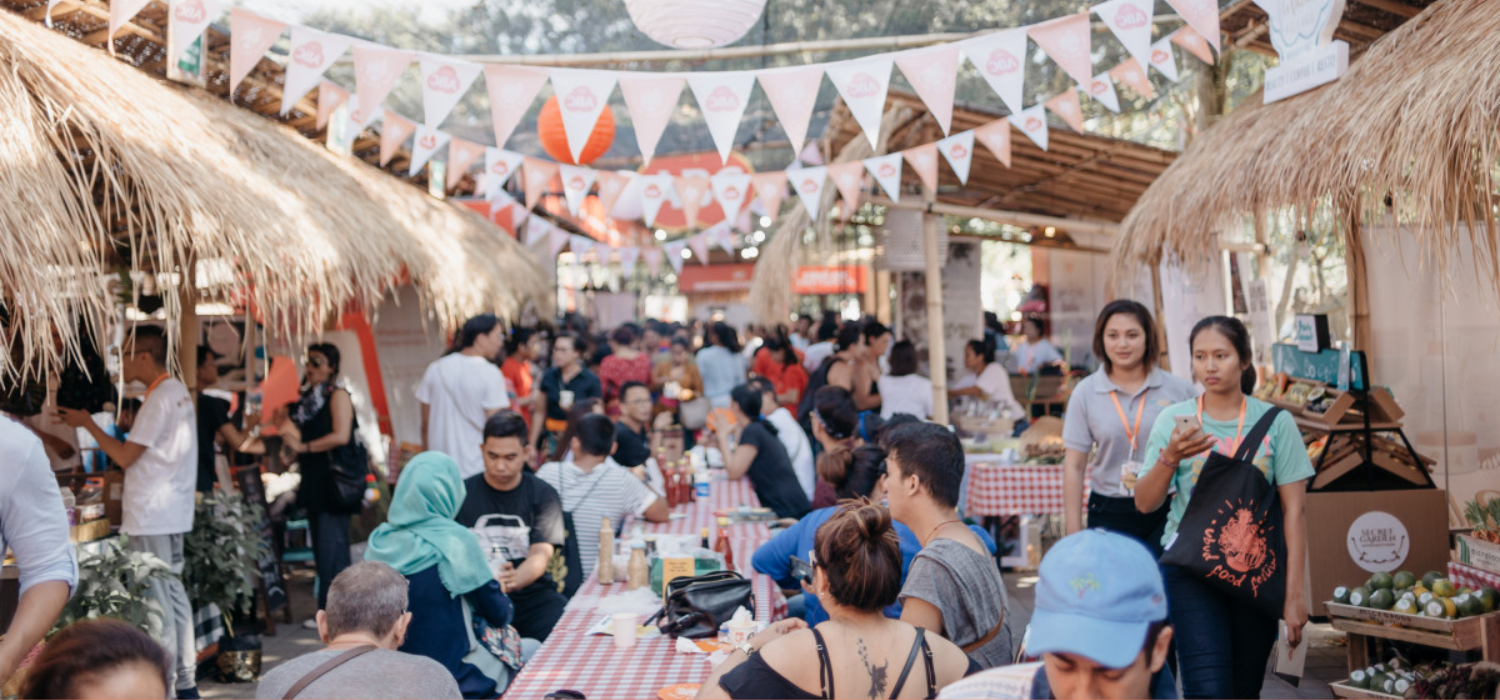 Example of food festivals on how to market new restaurant tips: Many people in Bali come to participate and enjoy the Ubud Food Festival 2022